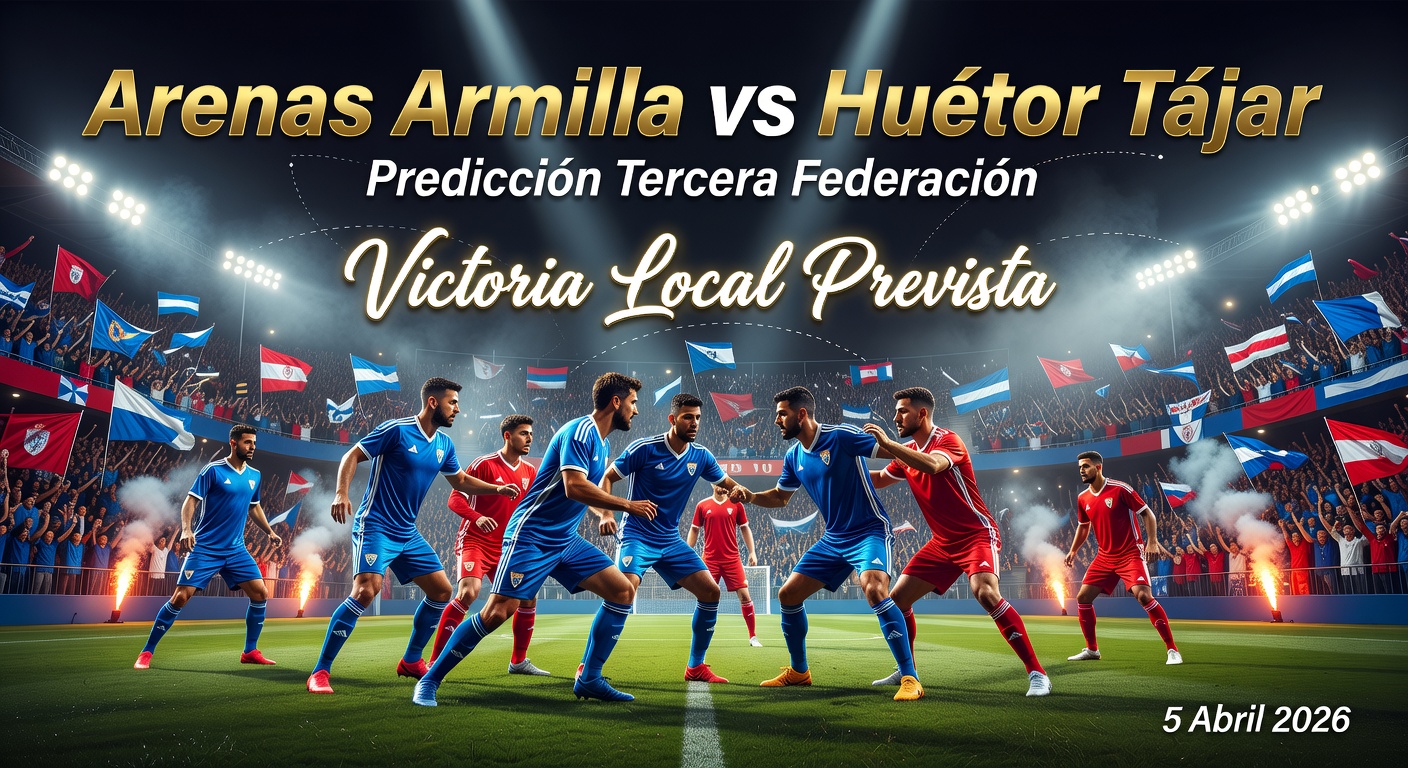 Arenas Armilla vs Huétor Tájar Pronóstico / Prediction
