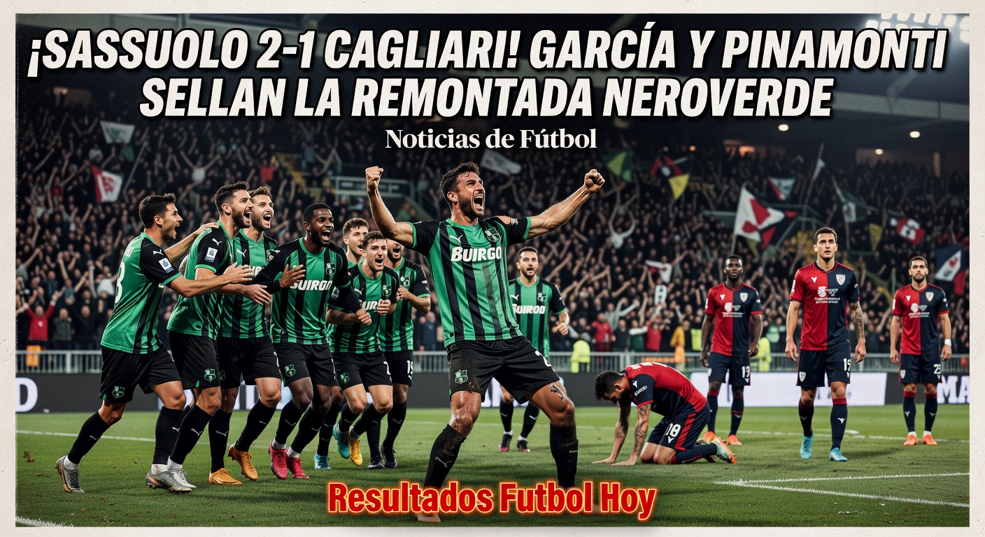 Cagliari vs Sassuolo - Serie A Result