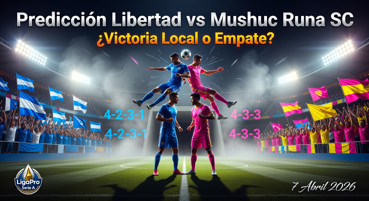 Libertad vs Mushuc Runa SC Pronóstico / Prediction