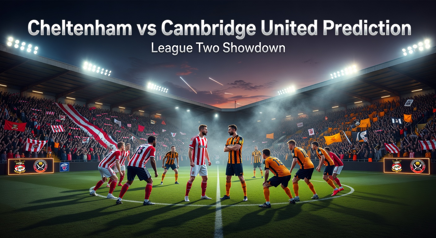 Cheltenham vs Cambridge United Pronóstico / Prediction