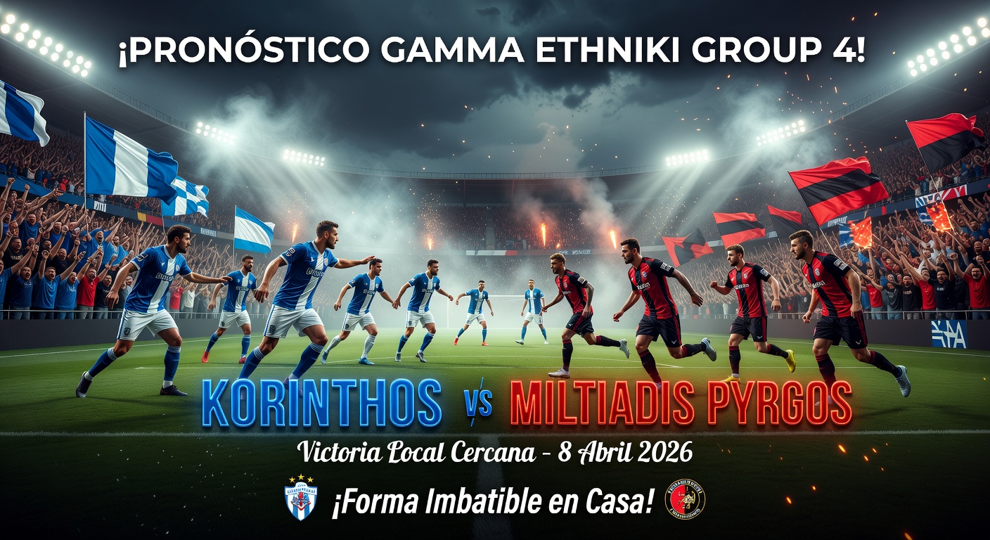 Korinthos vs Miltiadis Pyrgos Pronóstico / Prediction