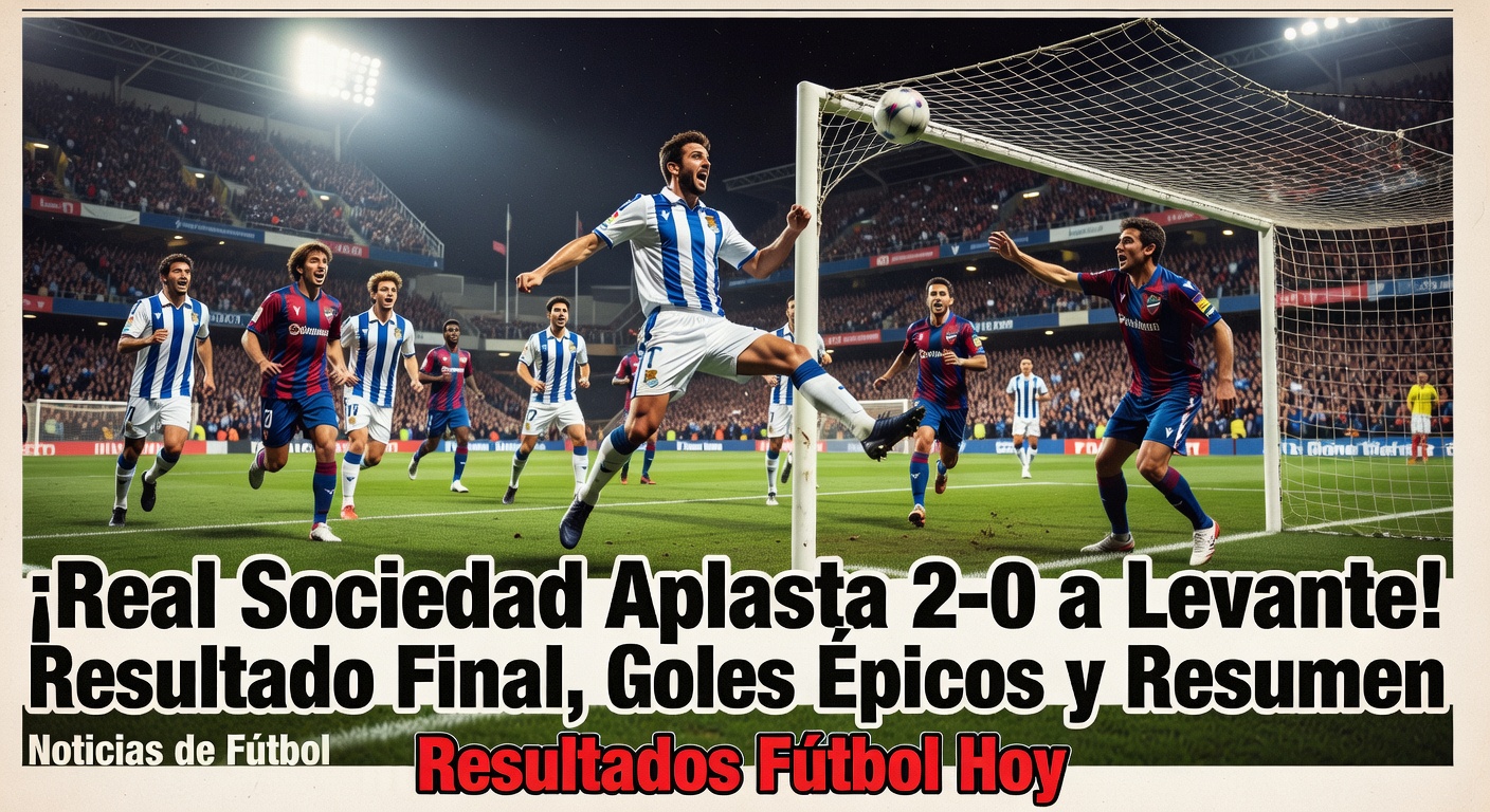 Real Sociedad 2-0 Levante - La Liga Result