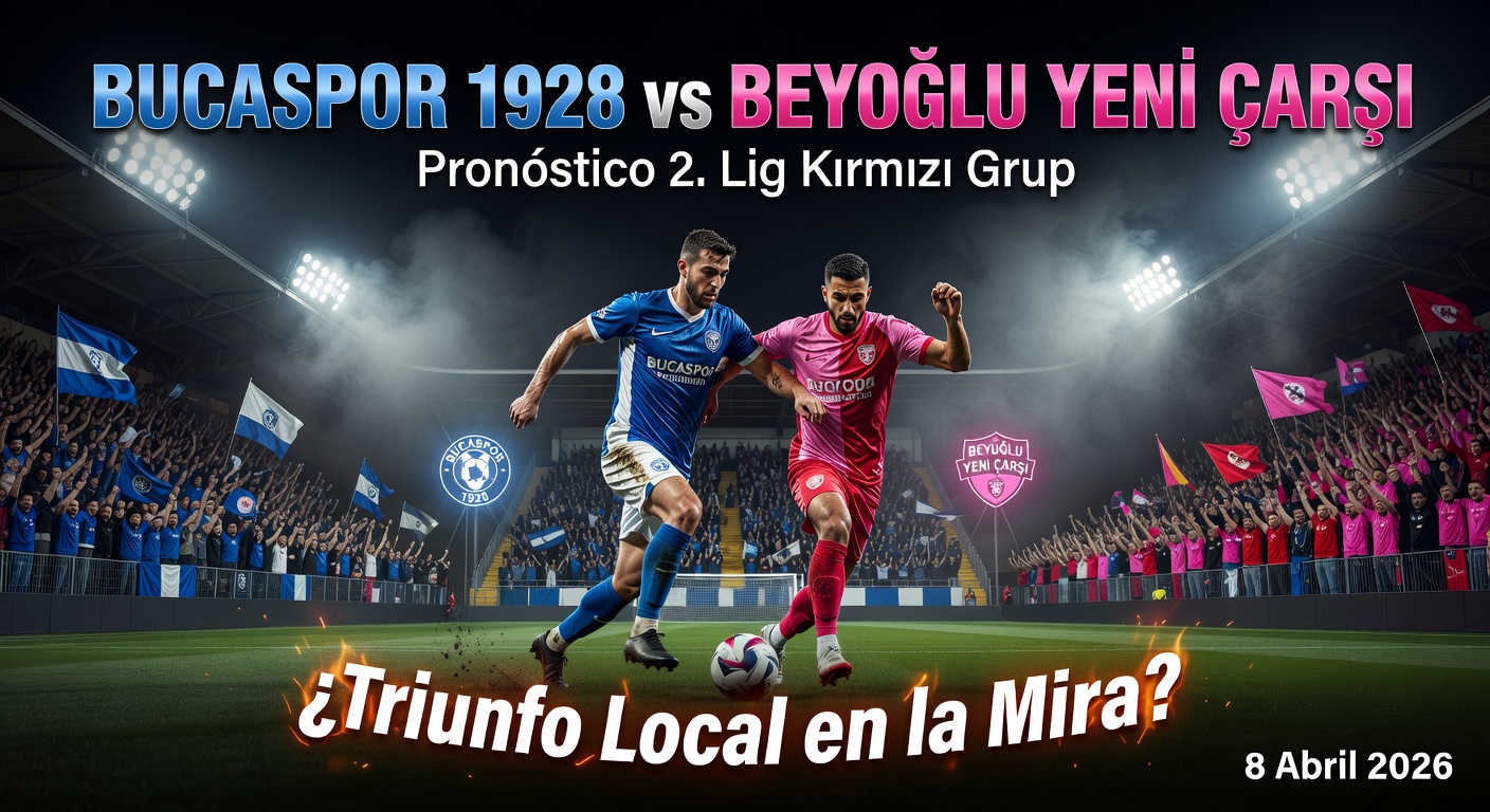 Bucaspor 1928 vs Beyoğlu Yeni Çarşı Pronóstico / Prediction