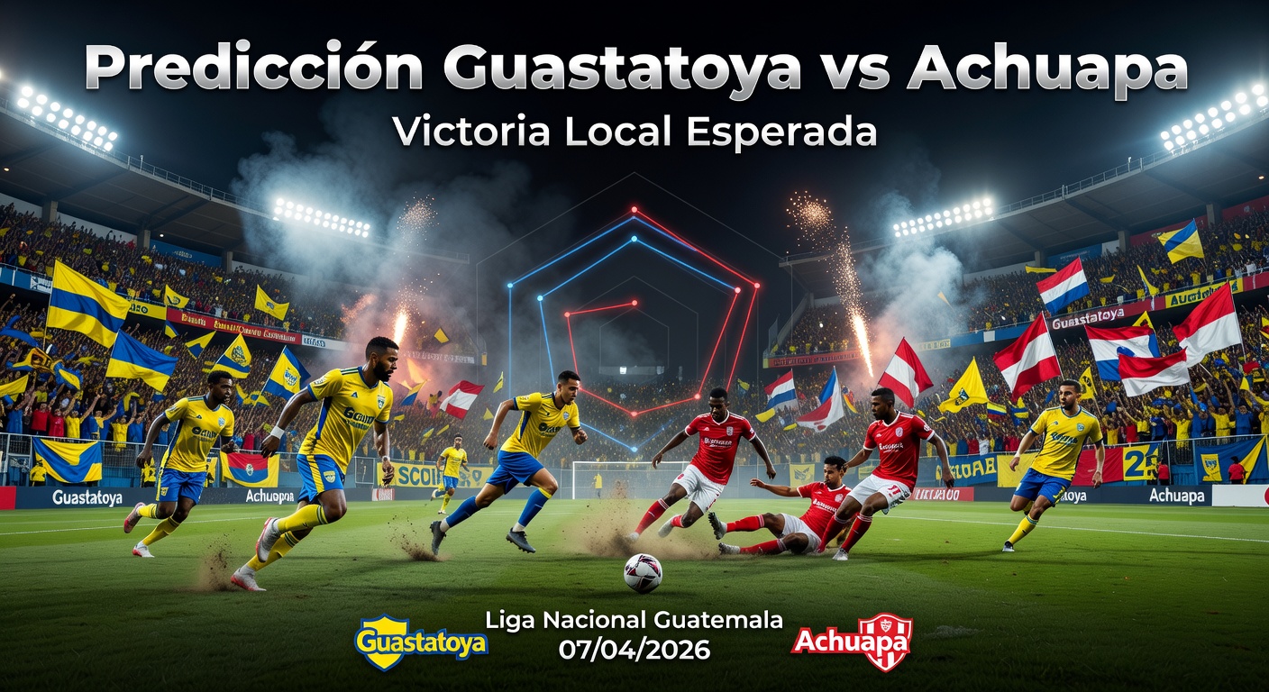Guastatoya vs Achuapa Pronóstico / Prediction