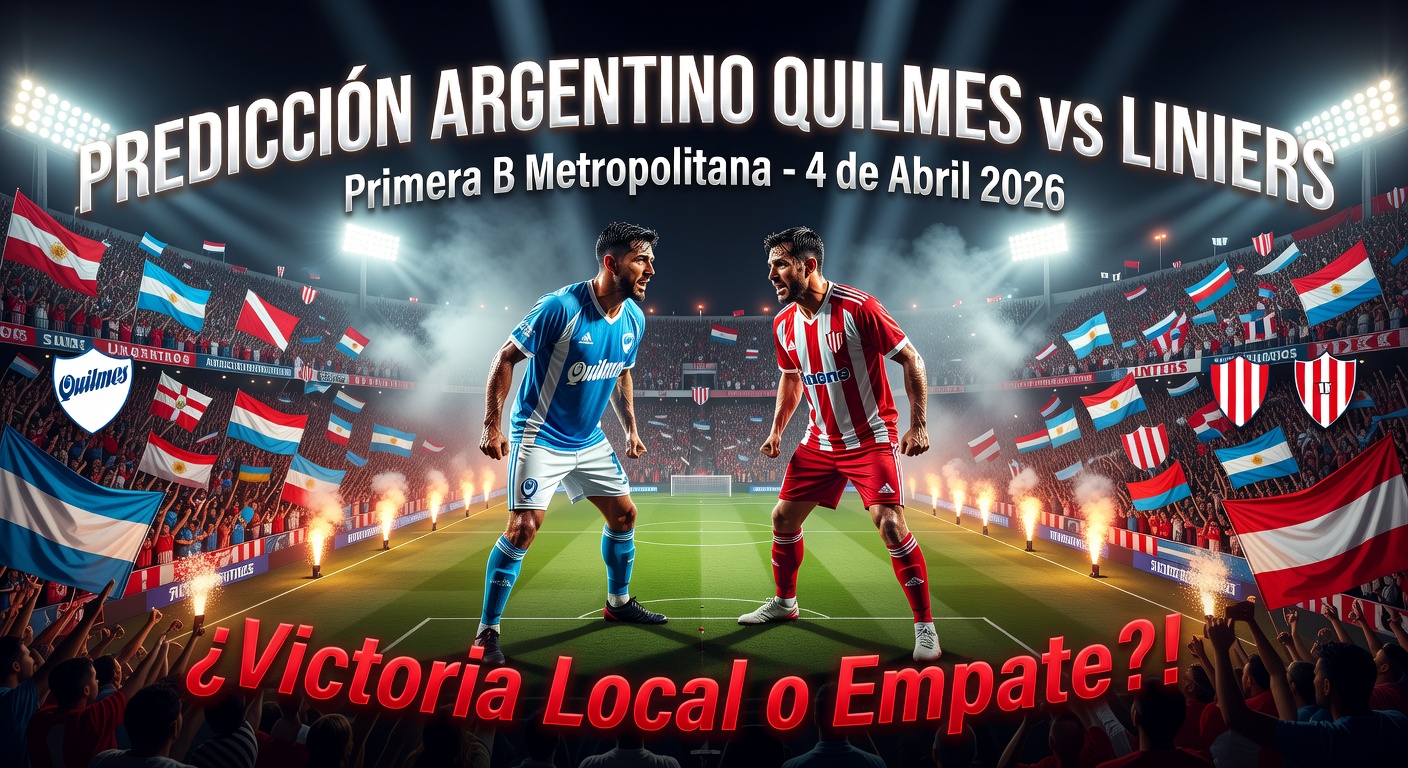 Argentino Quilmes vs Liniers Pronóstico / Prediction