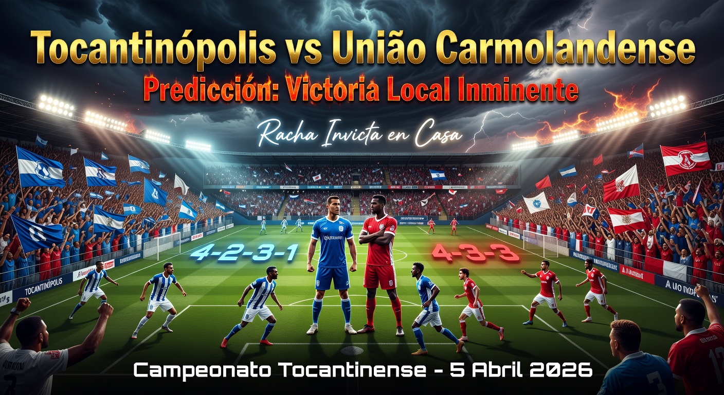 Tocantinópolis vs União Carmolandense Pronóstico / Prediction