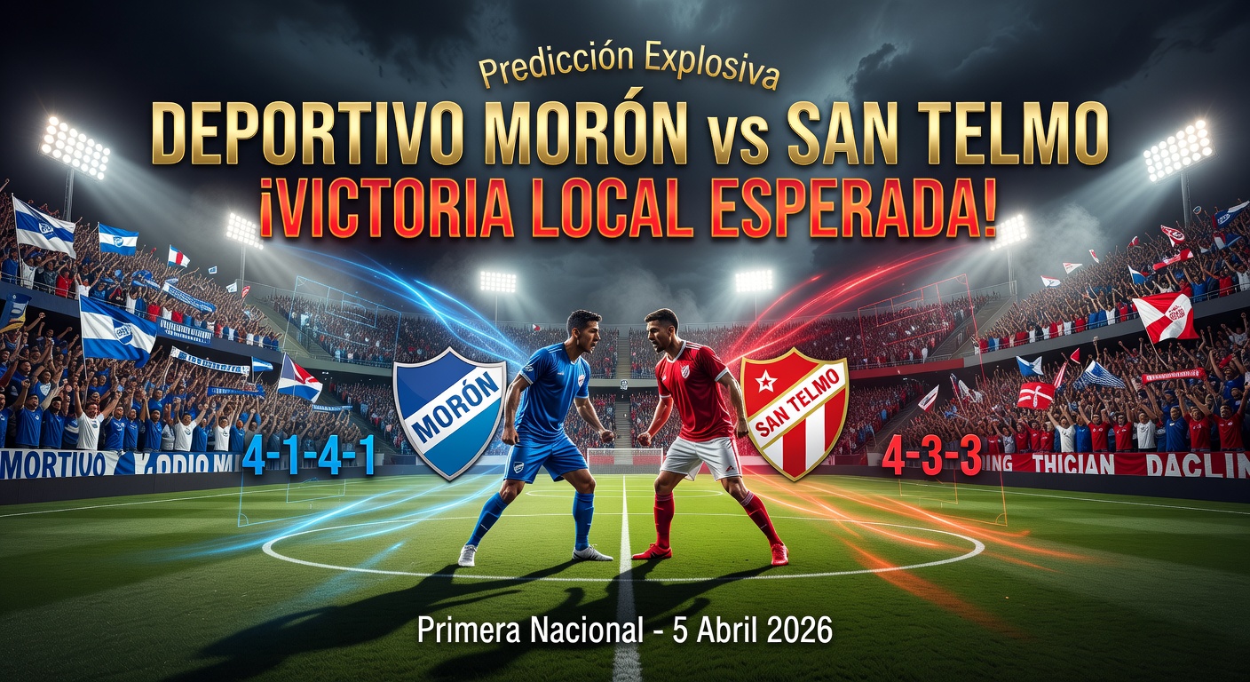 Deportivo Moron vs San Telmo Pronóstico / Prediction