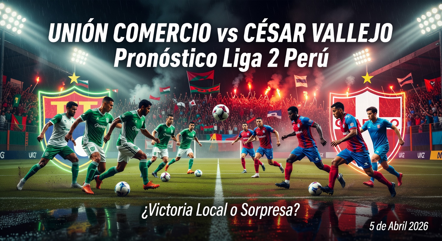 Union Comercio vs Cesar Vallejo Pronóstico / Prediction