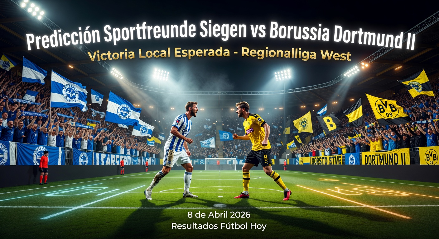 Sportfreunde Siegen vs Borussia Dortmund II Pronóstico / Prediction