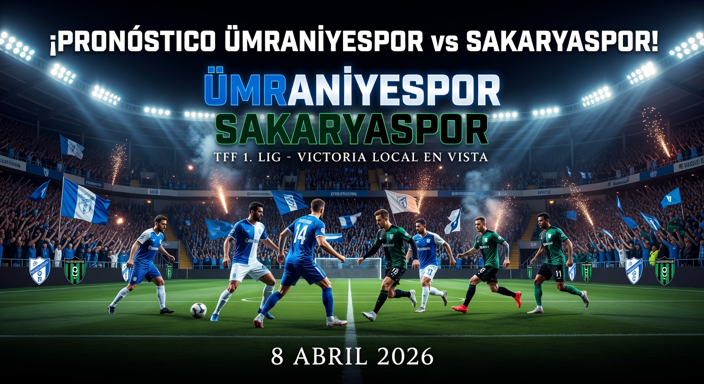 Ümraniyespor vs Sakaryaspor Pronóstico / Prediction