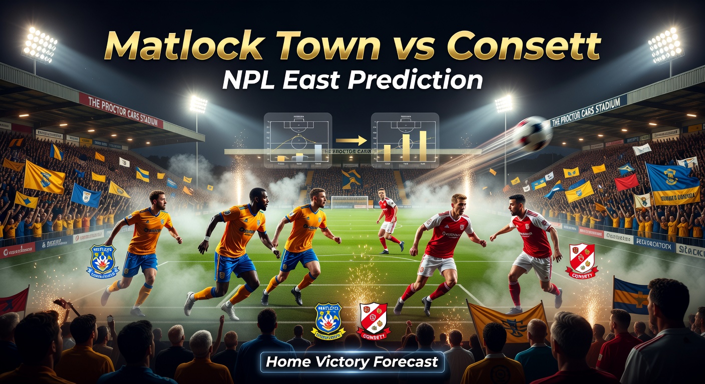 Matlock Town vs Consett Pronóstico / Prediction