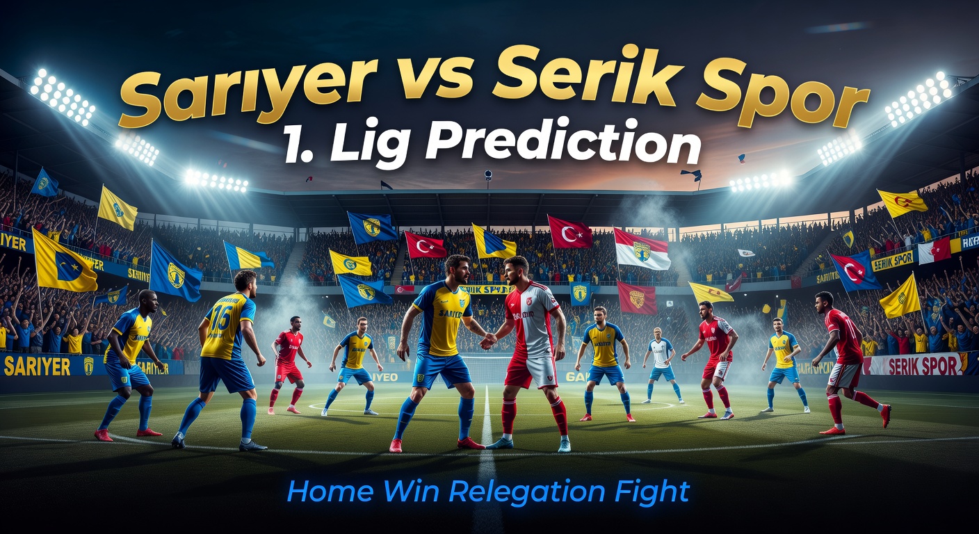 Sarıyer vs Serik Spor Pronóstico / Prediction