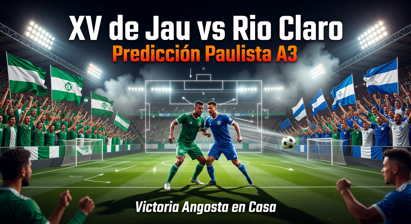 XV de Jau vs Rio Claro Pronóstico / Prediction