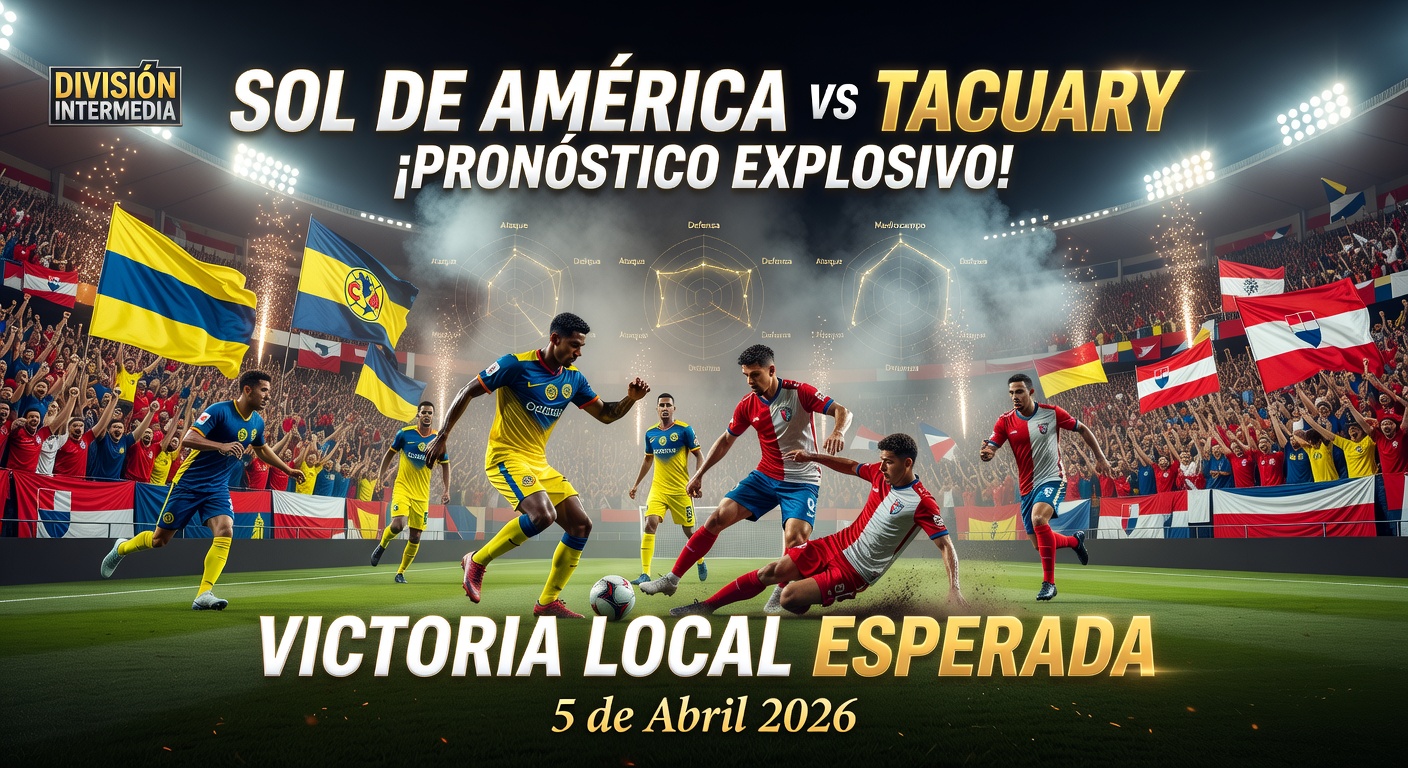 SOL DE America vs Tacuary Pronóstico / Prediction