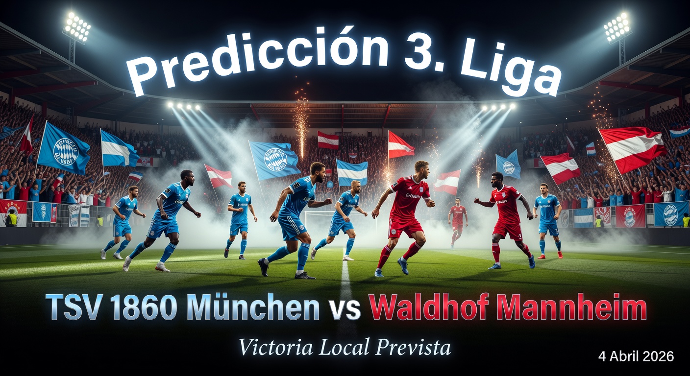 TSV 1860 München vs Waldhof Mannheim Pronóstico / Prediction