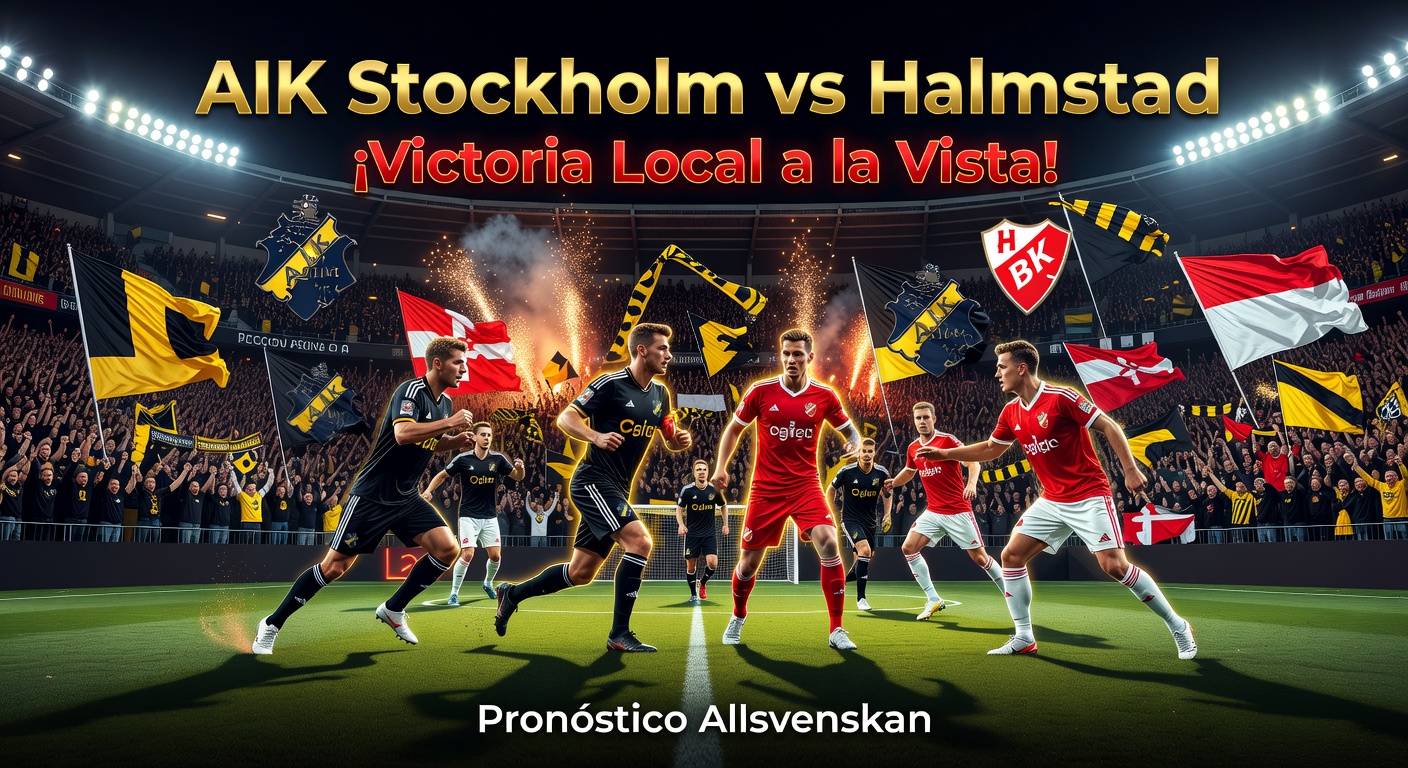 AIK Stockholm vs Halmstad Pronóstico / Prediction