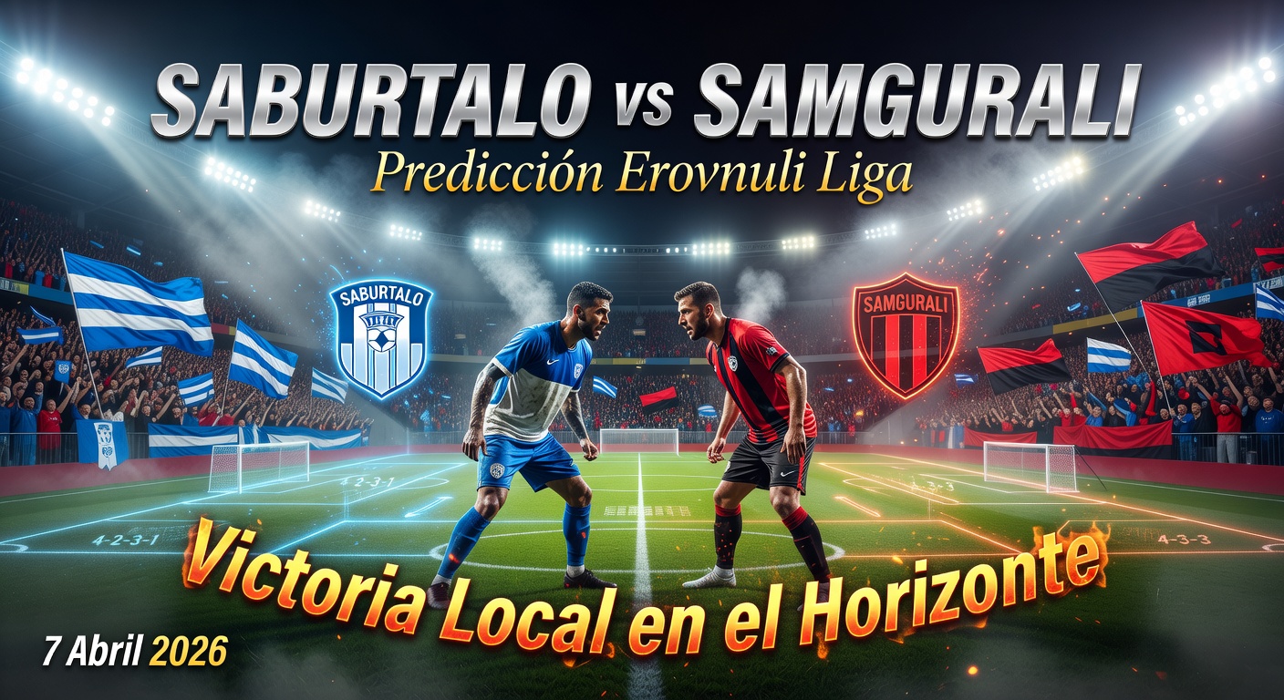 Saburtalo vs Samgurali Pronóstico / Prediction