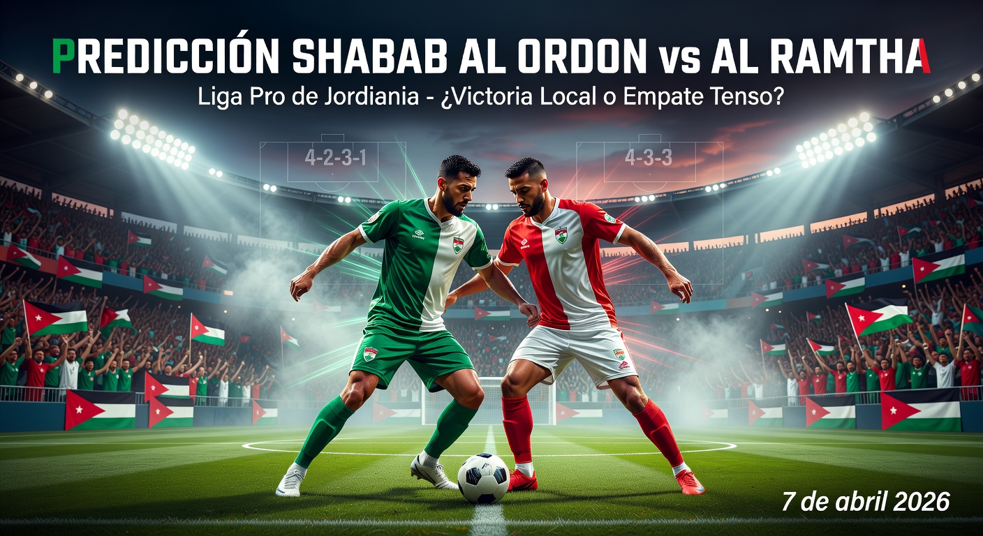 Shabab Al Ordon vs Al Ramtha Pronóstico / Prediction