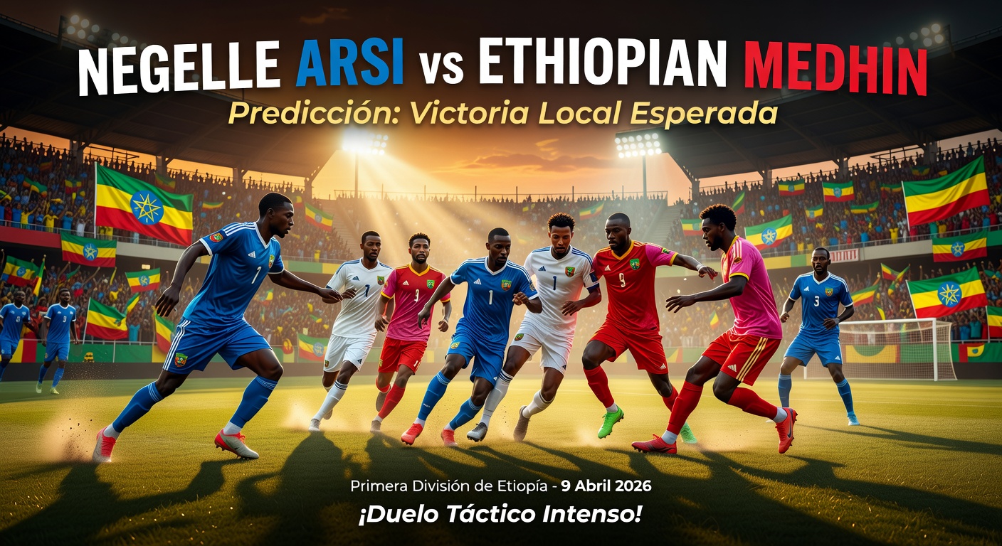 Negelle Arsi vs Ethiopian Medhin Pronóstico / Prediction