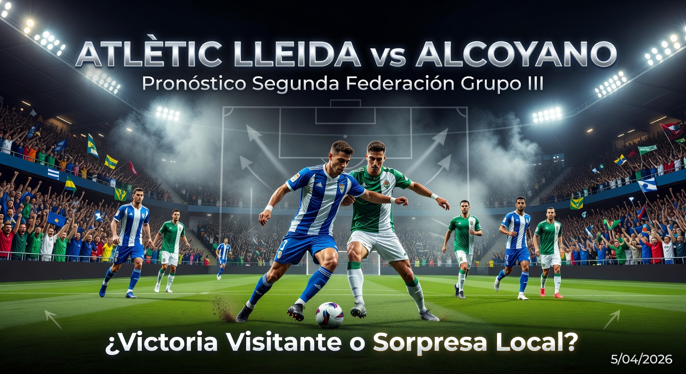 Atlètic Lleida vs Alcoyano Pronóstico / Prediction