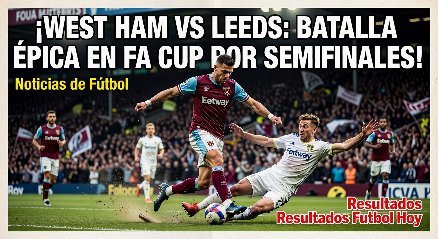 West Ham vs Leeds United FA Cup Quarterfinal Live
