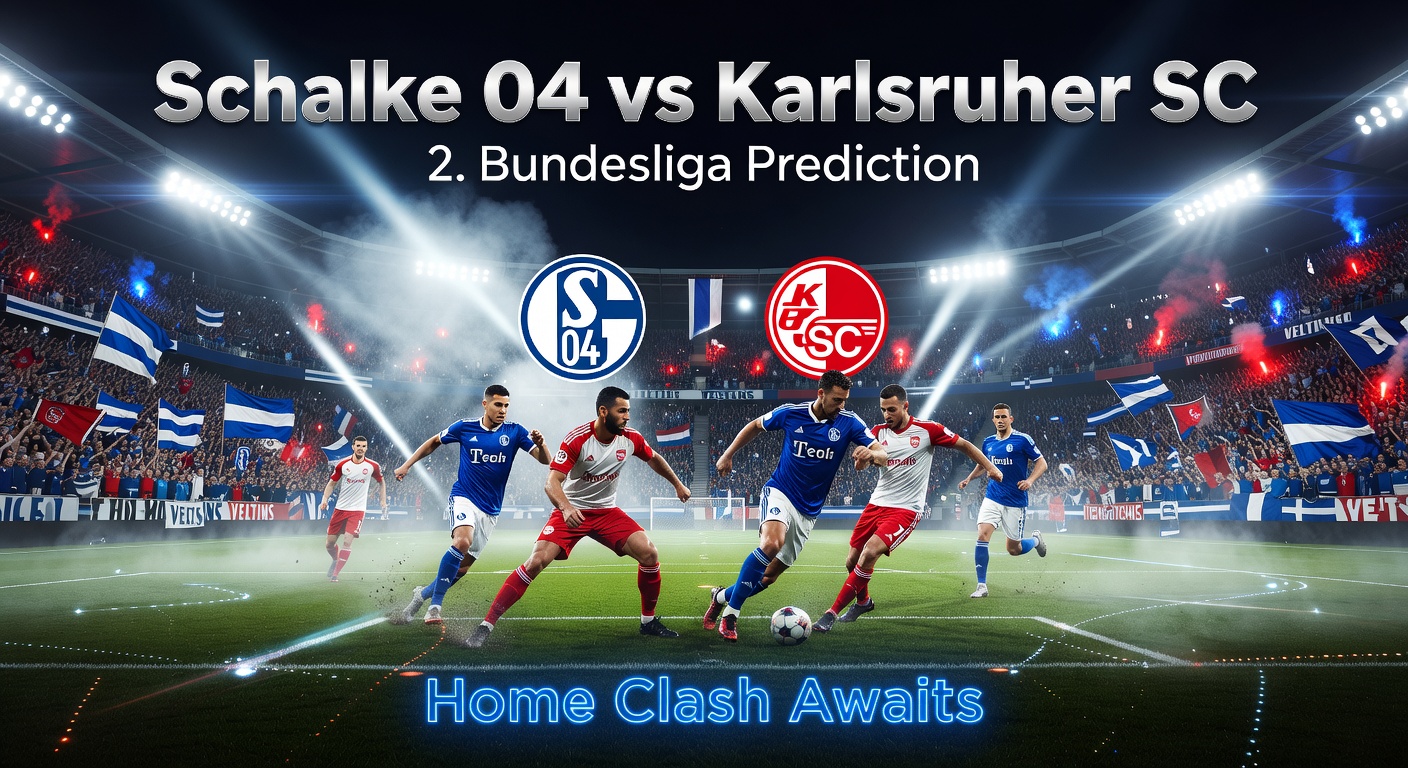 FC Schalke 04 vs Karlsruher SC Pronóstico / Prediction