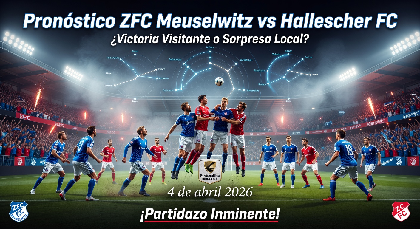ZFC Meuselwitz vs Hallescher FC Pronóstico / Prediction