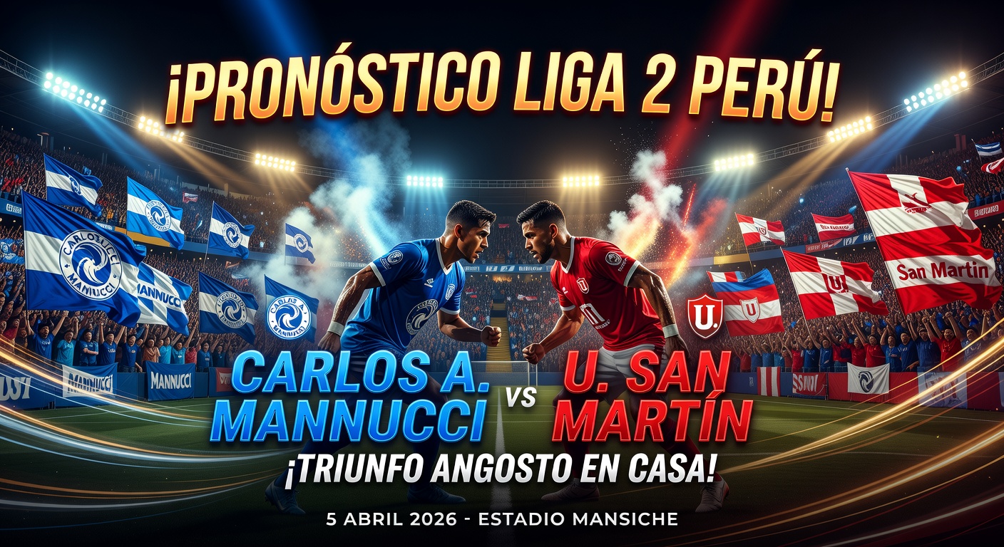 Carlos A. Mannucci vs U. San Martin Pronóstico / Prediction