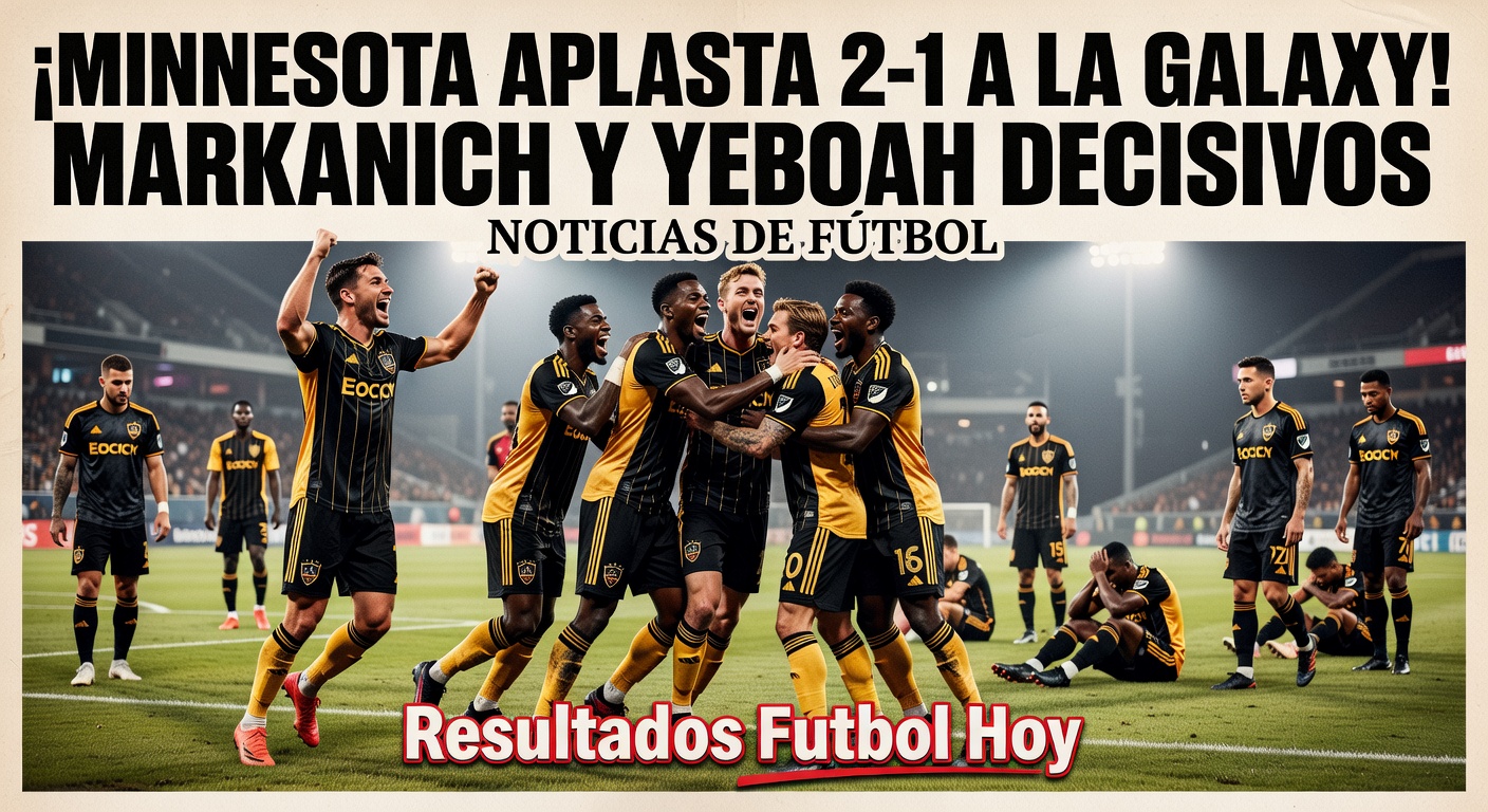 LA Galaxy 1-1 Minnesota United in MLS