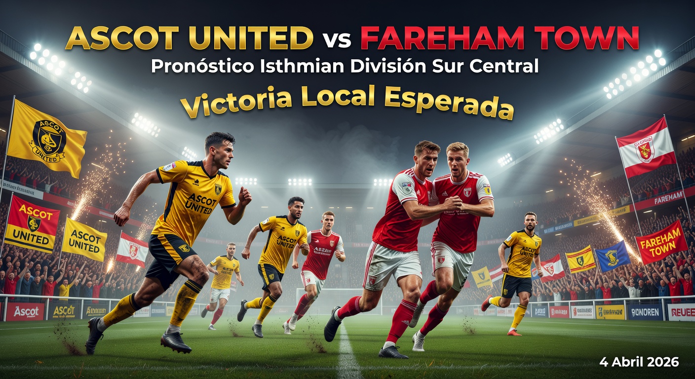Ascot United vs Fareham Town Pronóstico / Prediction
