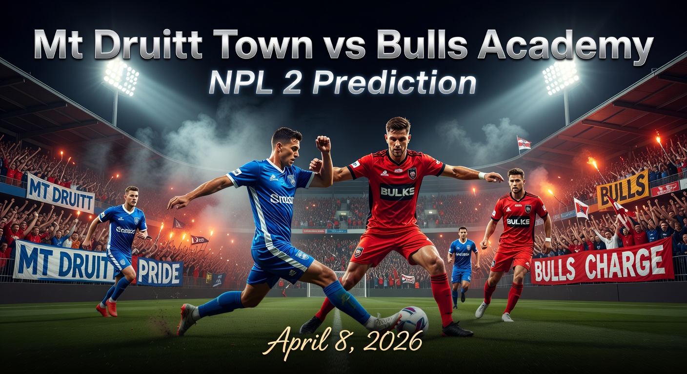 Mt Druitt Town vs Bulls Academy Pronóstico / Prediction