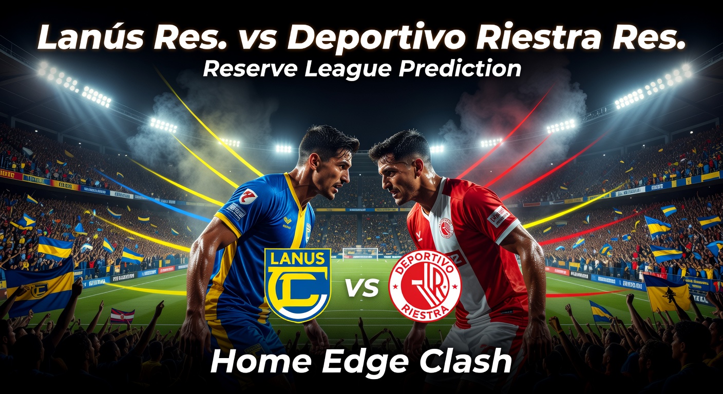 Lanús Res. vs Deportivo Riestra Res. Pronóstico / Prediction