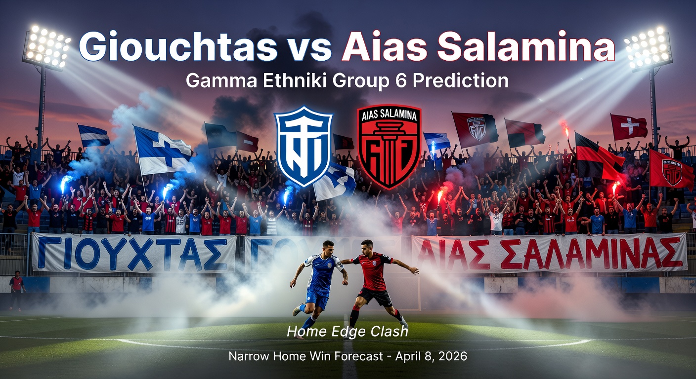 Giouchtas vs Aias Salamina Pronóstico / Prediction