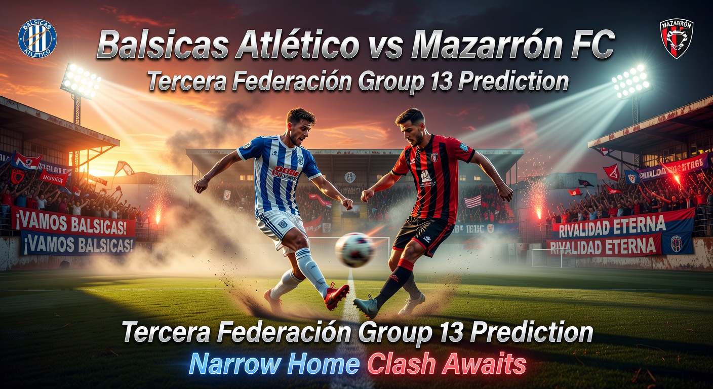 Balsicas Atlético vs Mazarrón FC Pronóstico / Prediction