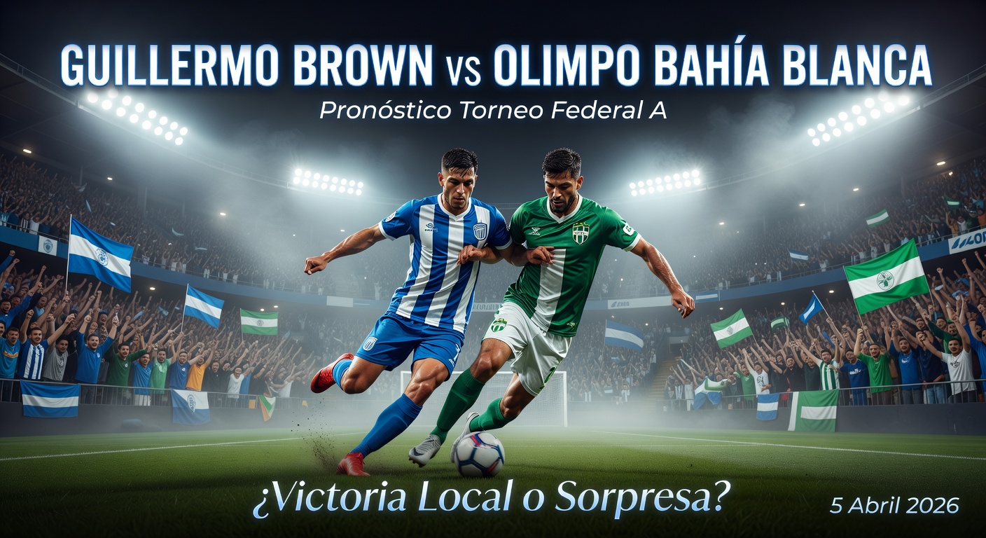 Guillermo Brown vs Olimpo Bahia Blanca Pronóstico / Prediction