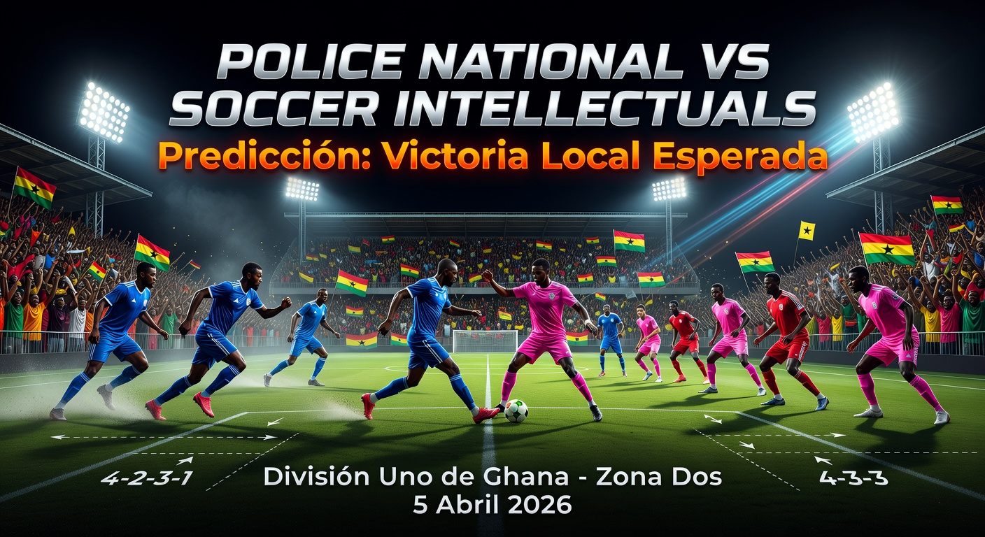 Police National vs Soccer Intellectuals Pronóstico / Prediction