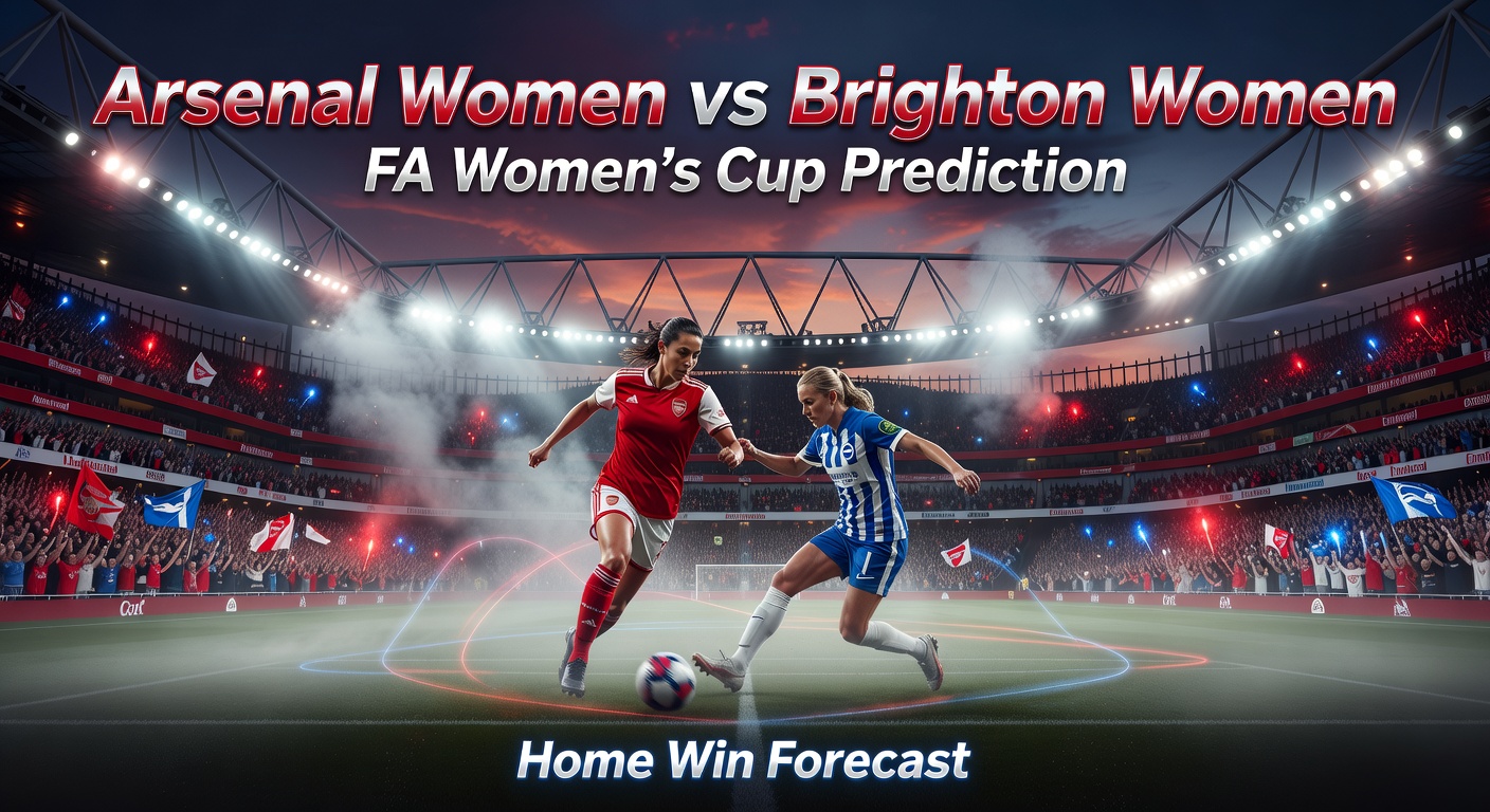 Arsenal W vs Brighton W Pronóstico / Prediction