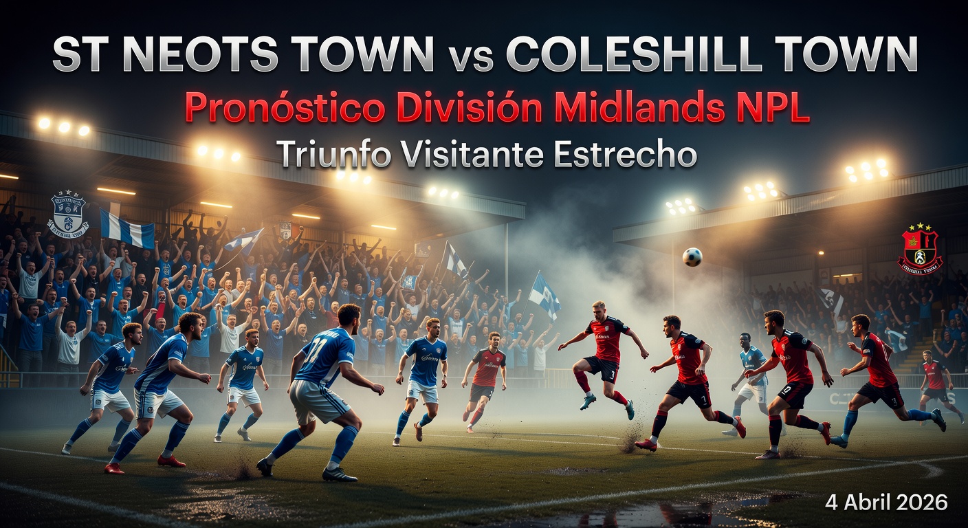 St Neots Town vs Coleshill Town Pronóstico / Prediction