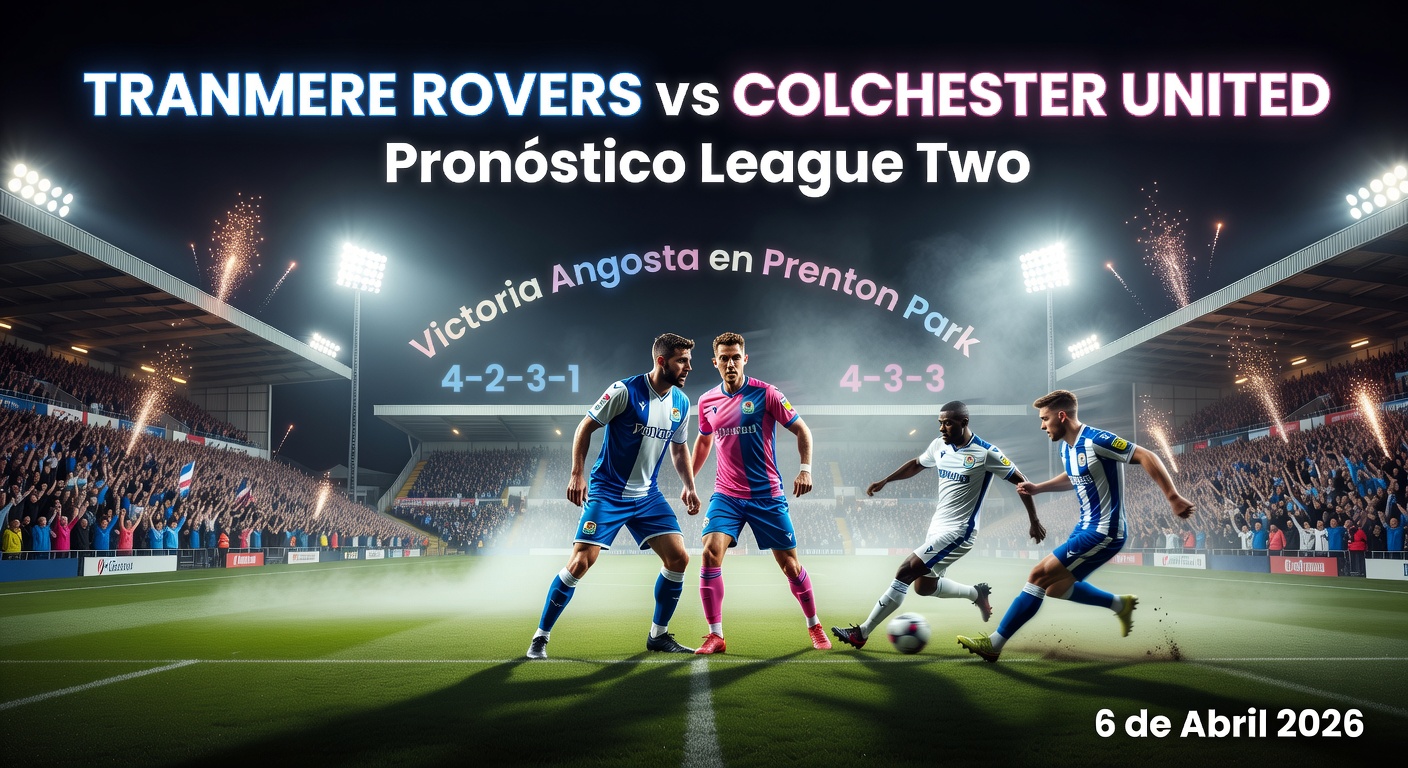 Tranmere vs Colchester Pronóstico / Prediction