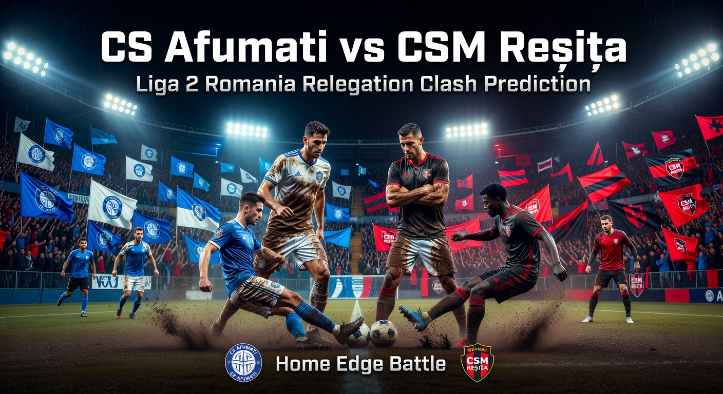 CS Afumati vs CSM Reşiţa Pronóstico / Prediction