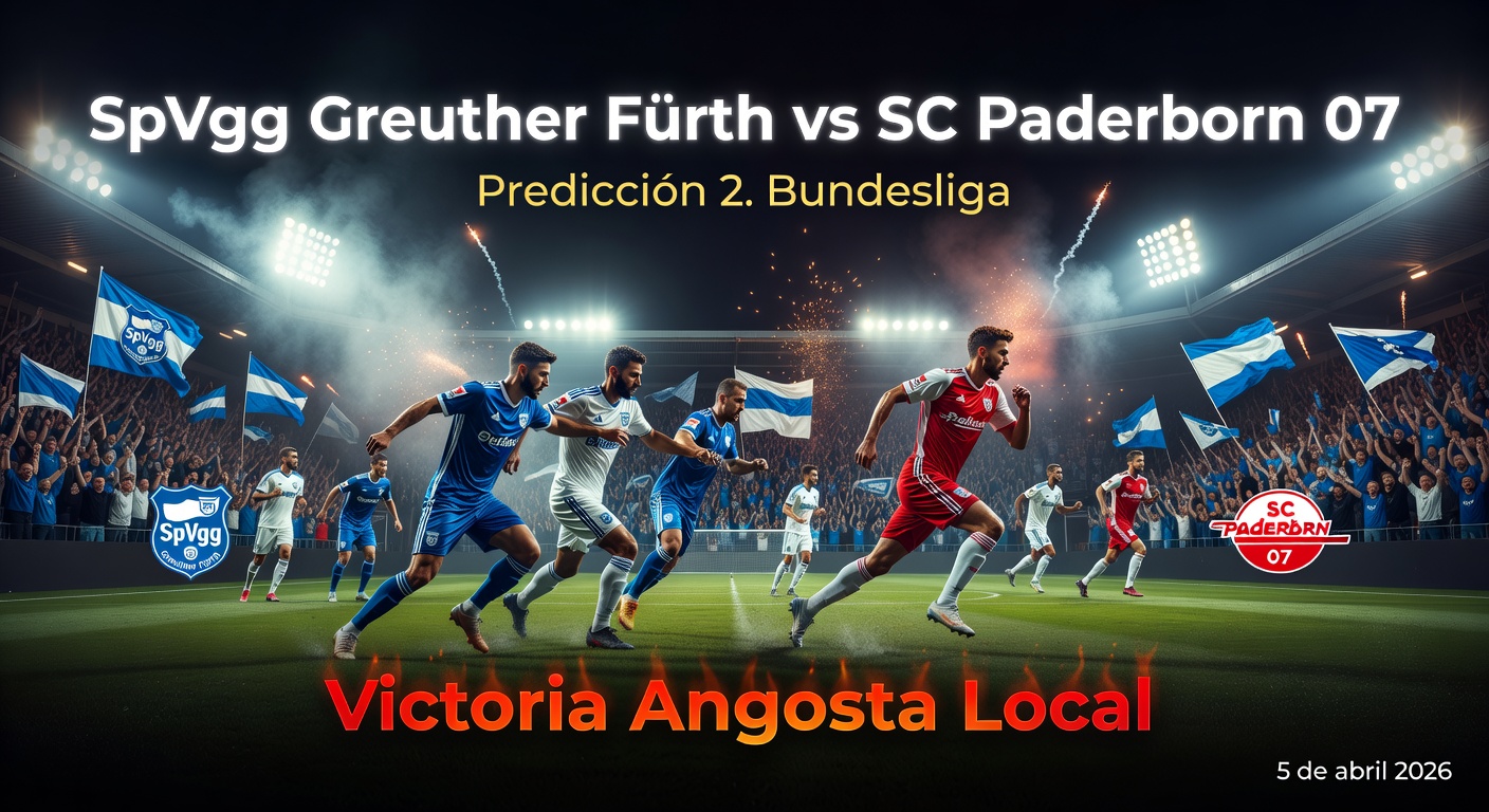 SpVgg Greuther Fürth vs SC Paderborn 07 Pronóstico / Prediction