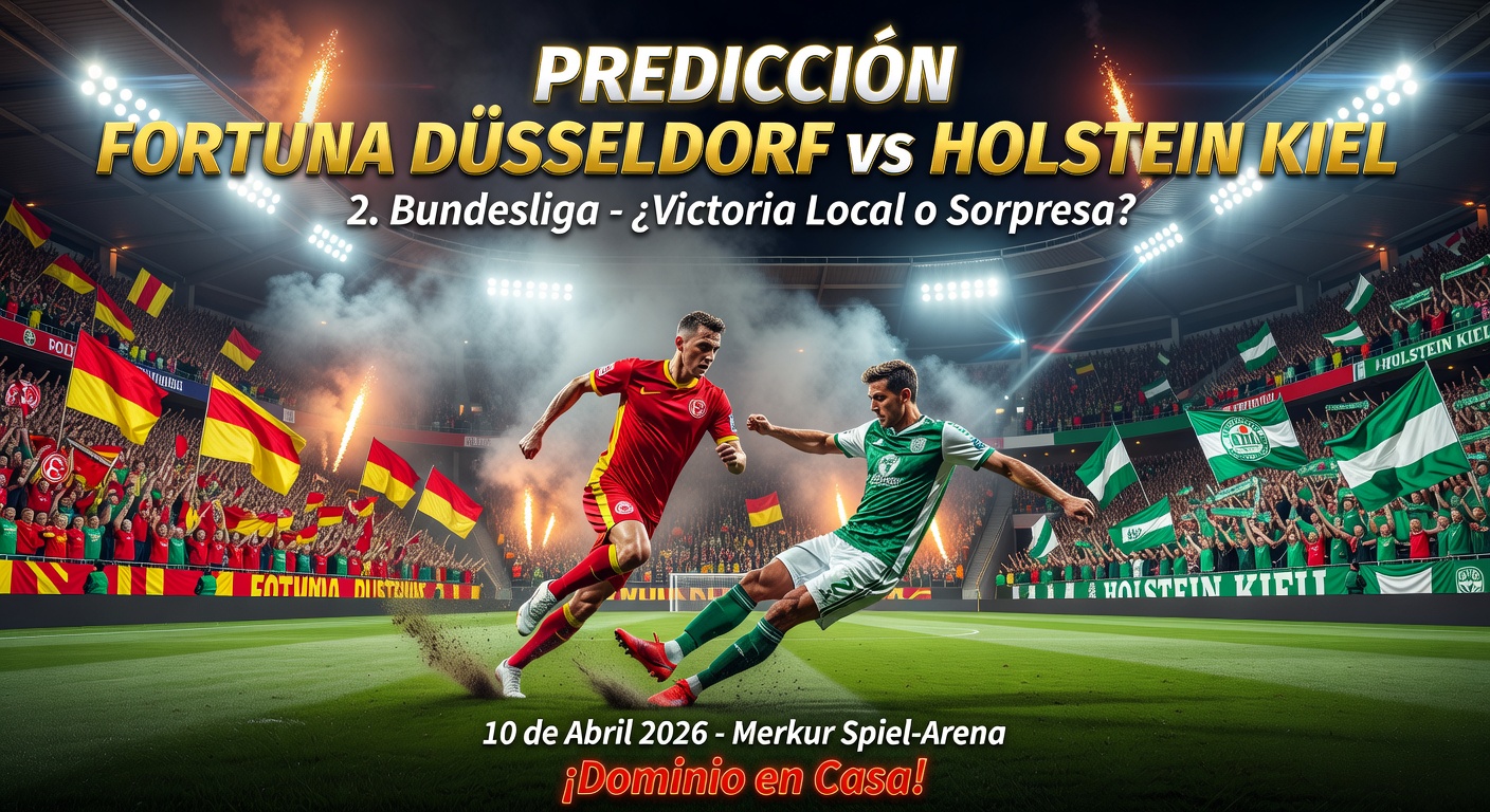 Fortuna Düsseldorf vs Holstein Kiel Pronóstico / Prediction