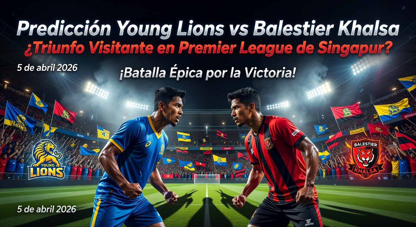 Young Lions vs Balestier Khalsa Pronóstico / Prediction