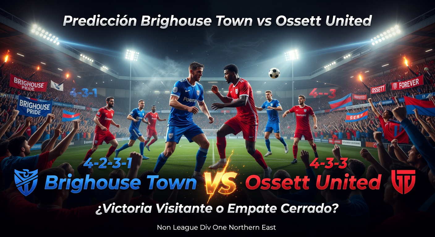 Brighouse Town vs Ossett United Pronóstico / Prediction