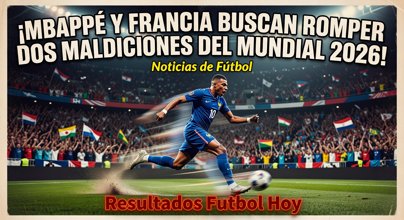 Mbappe and France Eye Breaking Two World Cup Curses