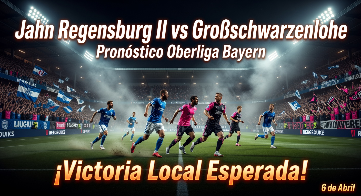 Jahn Regensburg II vs Großschwarzenlohe Pronóstico / Prediction