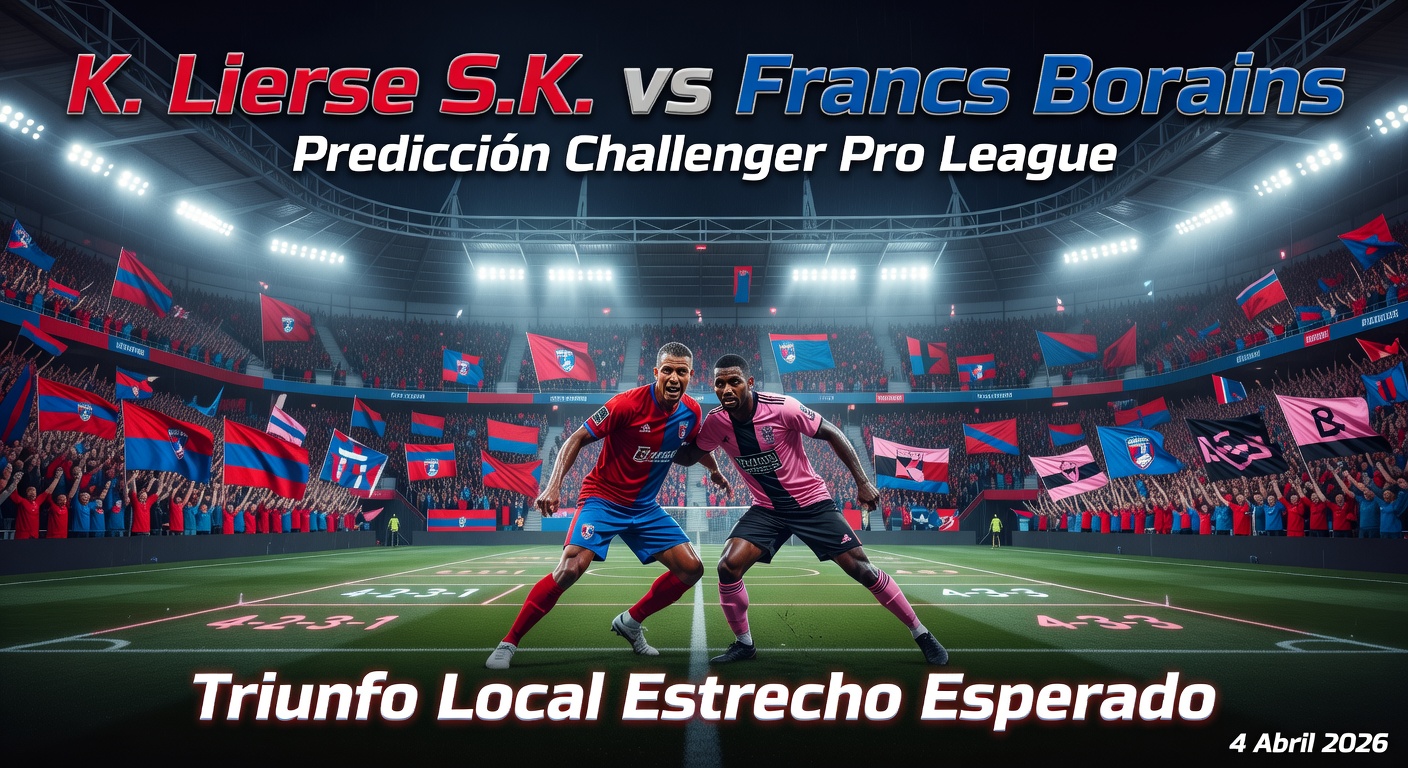 K. Lierse S.K. vs Francs Borains Pronóstico / Prediction