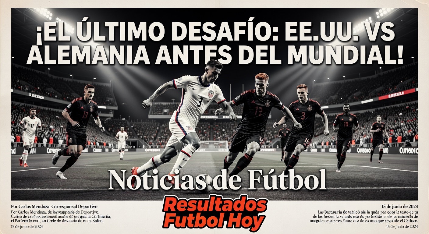 USA's Last World Cup Friendly Set vs Germany in Chicago