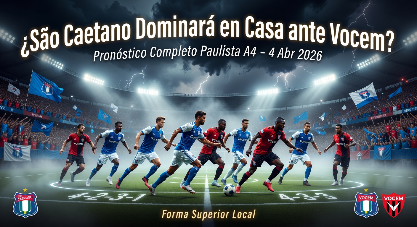 São Caetano vs Vocem Pronóstico / Prediction