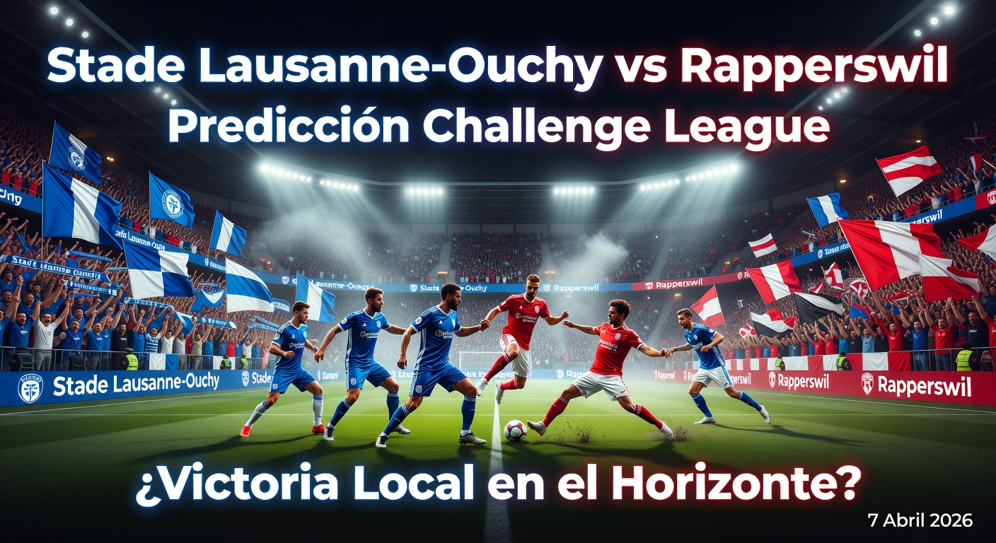 Stade Lausanne-Ouchy vs Rapperswil Pronóstico / Prediction